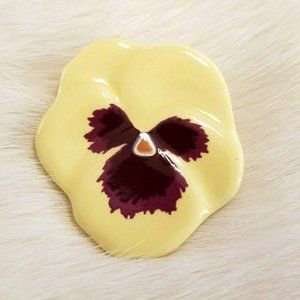 VINtage Avon Pansy Brooch 4555‎